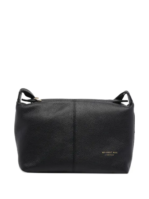 MY BEST BAG grainy leather shoulder bag Black 2051NERO