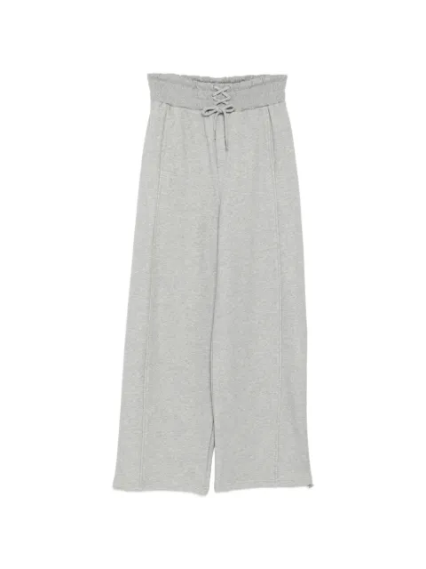 Kimhekim eyelet detailed track pants Grey ZG2JS12GY