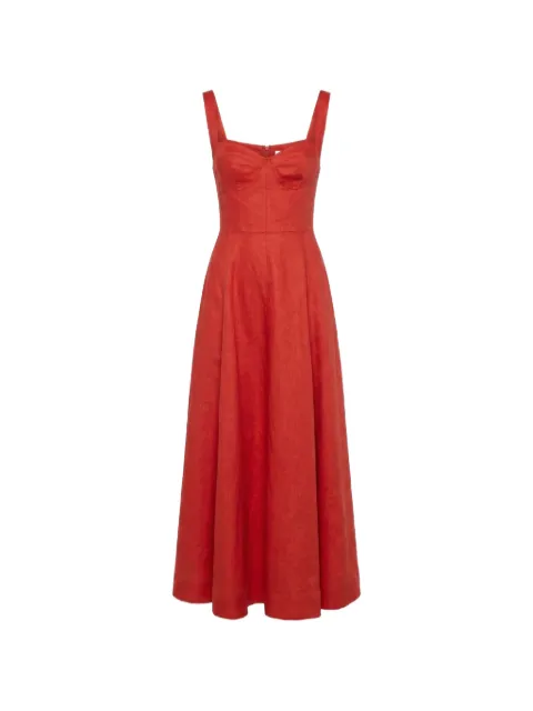 Nicholas Anya dress - paprika Red S26D2701L