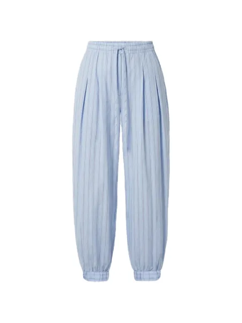 Nicholas Liselle striped balloon trousers Blue S26P0795C