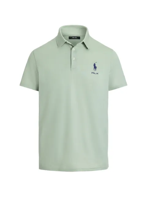 RLX Ralph Lauren logo-embroidered polo shirt Green 785B21535