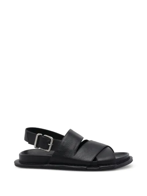 Vic Matie Travel Low buckle-fastening sandals Black 1K5304D