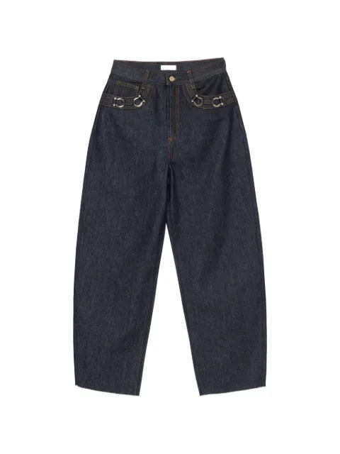 SANDRO wide-leg balloon jeans Blue SFPJE00880
