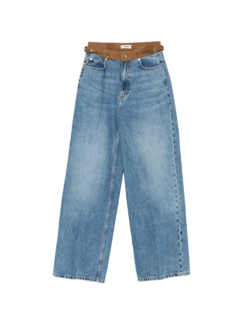 SANDRO belted pocket jeans Blue SFPJE00863