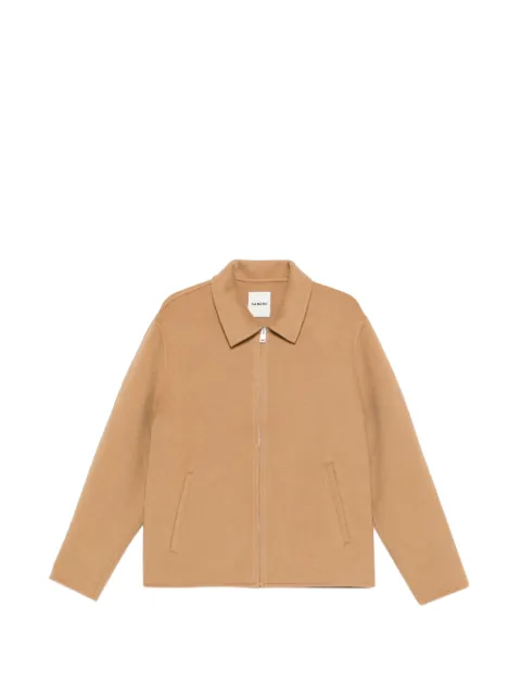 SANDRO zip-up jacket Brown SHPBL00976