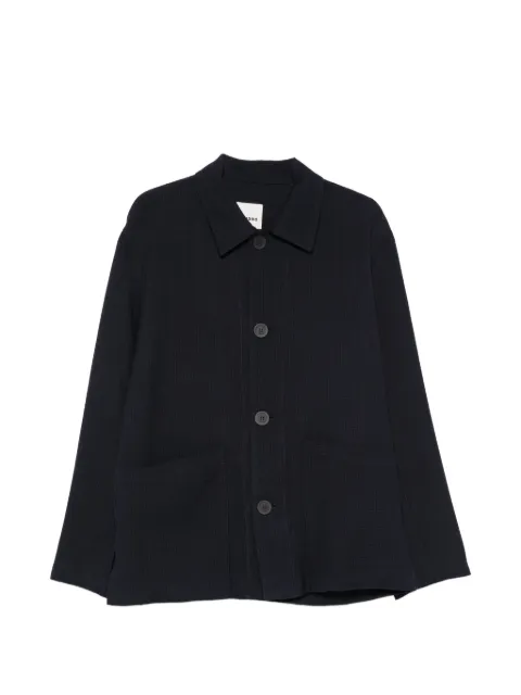 SANDRO buttoned jacket Blue SHPBL01349