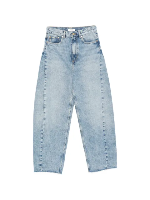 SANDRO leather-patch jeans Blue SFPJE00868
