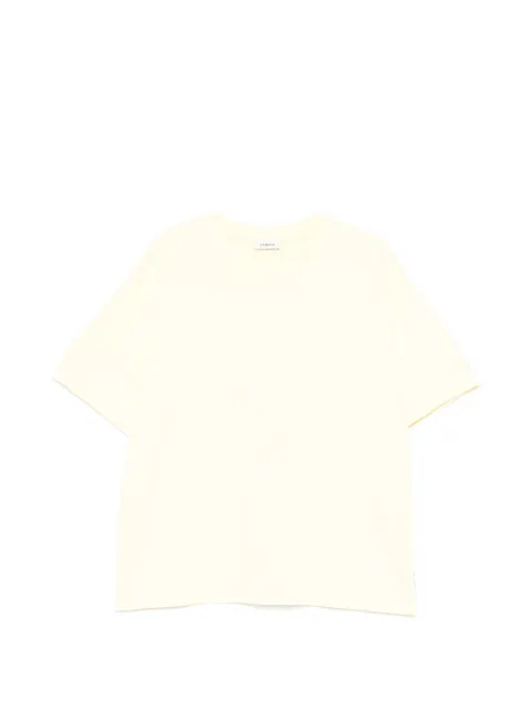 SANDRO cotton T-shirt Yellow SHPTS01855