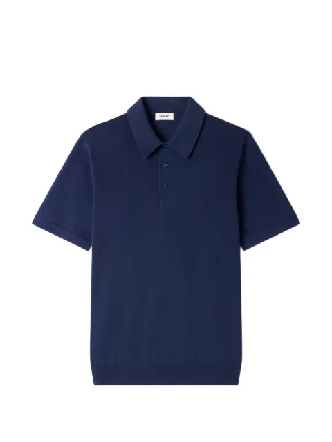 SANDRO short-sleeve polo shirt Blue SHPTR00807