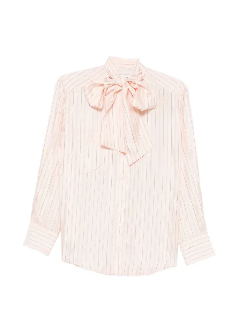 SANDRO striped shirt Pink SFPCM01739