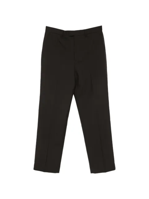 SANDRO pressed-crease tailored trousers Brown SHPPA02022