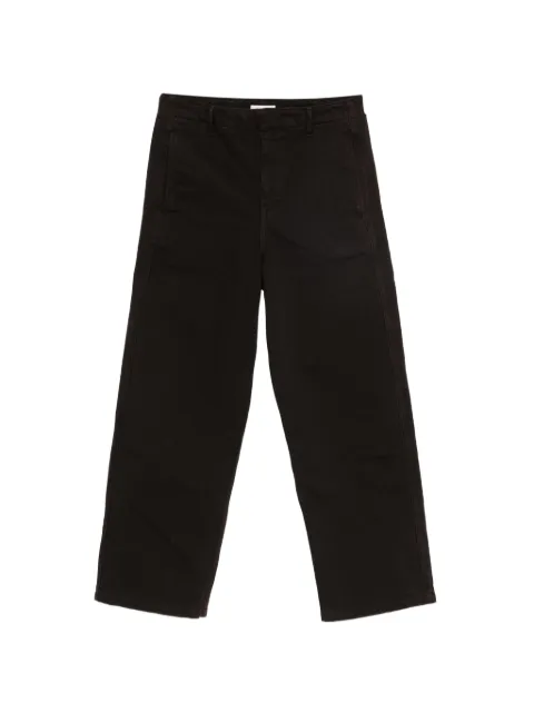SANDRO belt-loop jeans Brown SHPJE00884