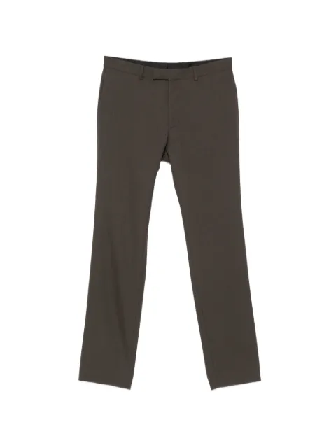 SANDRO slim-fit tailored trousers Brown SHPPA01169
