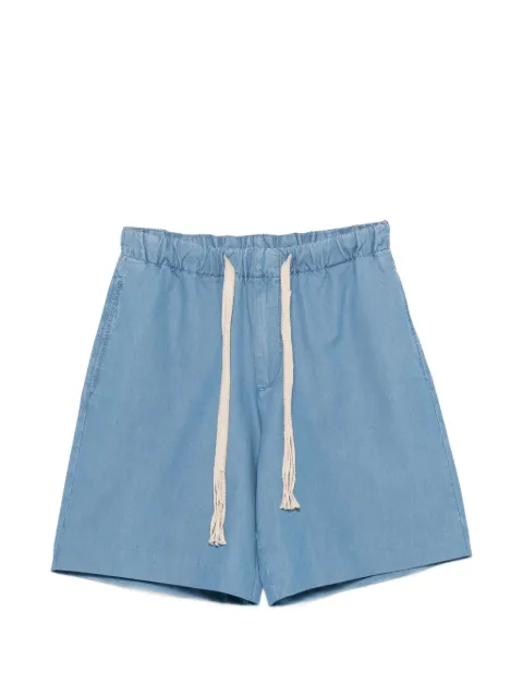 SANDRO elasticated-waistband shorts Blue SHPBE00136