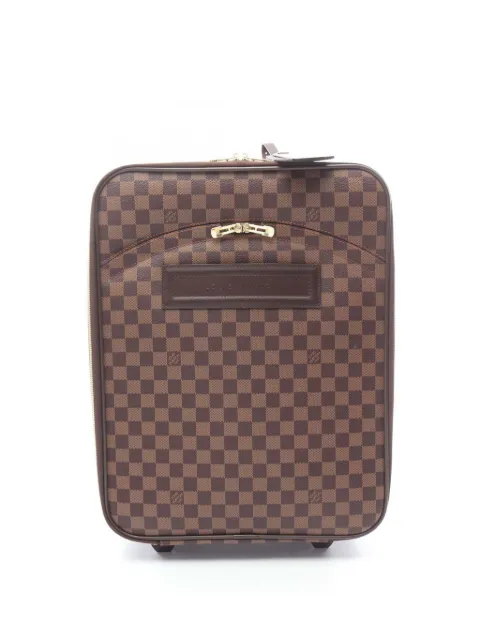 Louis Vuitton Pre-Owned 2003 Damier Ebene Pegase 45 travel bag Brown VFA2KA0HJAH8EYDH