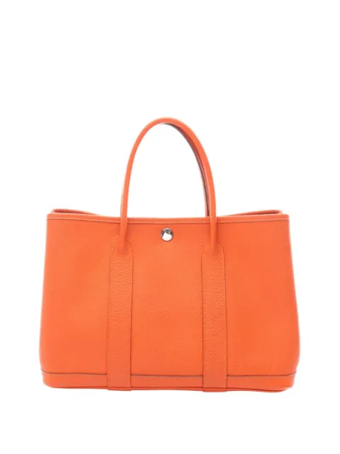 Hermès Pre-Owned 2014 Negonda Garden Party 30 tote bag Orange I4X7KOWT85FMC2ZH