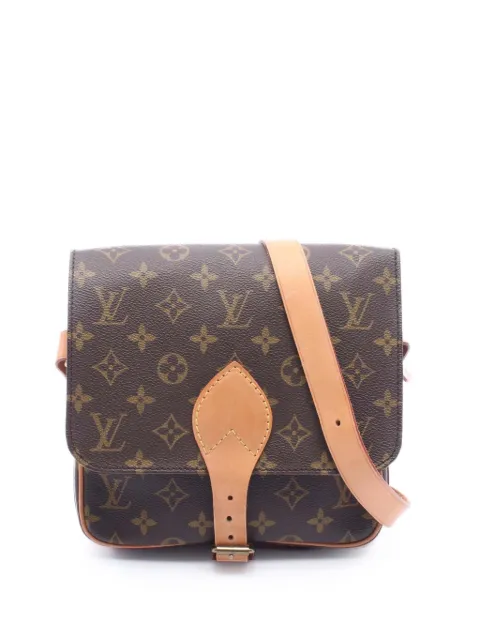 Louis Vuitton Pre-Owned 1988 Monogram Cartouchiere MM crossbody bag Brown 88C31NLSS3MYPVLB