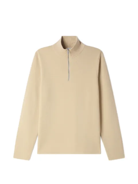 SANDRO half-zip sweatshirt Neutrals SHPTR00161
