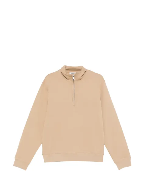 SANDRO half-zip sweatshirt Neutrals SHPSW00800