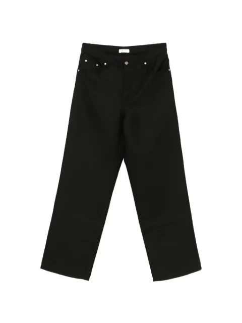 SANDRO straight-leg 5-pocket trousers Black SHPPA02052