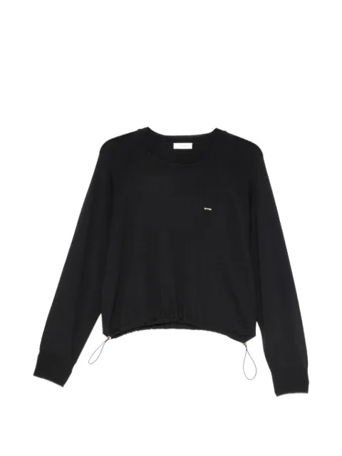 SANDRO raglan-sleeve sweater Black SFPPU02879