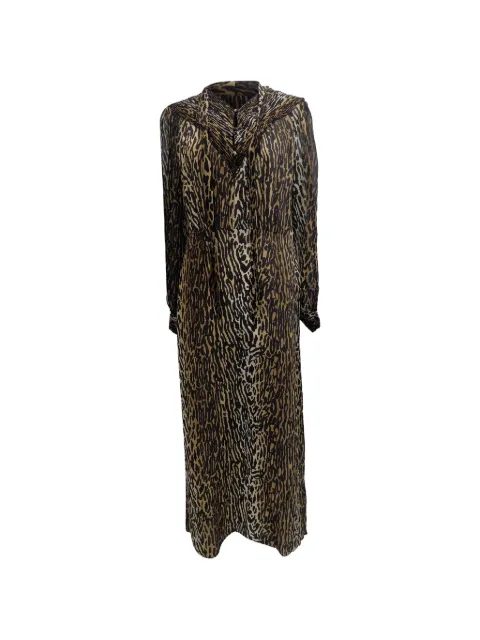 Rixo Bette leopard-print dress Neutrals TONPUGBCL635418W
