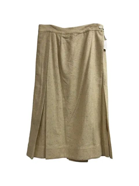 Victoria Beckham Embellished pleated skirt Neutrals RFCPUGBCL734857W