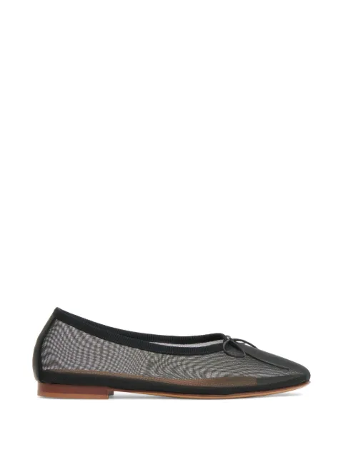 Mansur Gavriel Dream Ballerina mesh ballet flats Black WF23F010MH