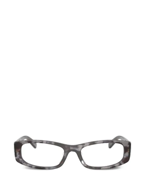 Vogue tortoiseshell-pattern rectangle-frame glasses Grey VO5699U3291