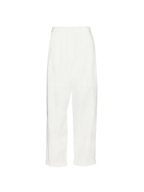 JBQ Kai pleated trousers White P070182
