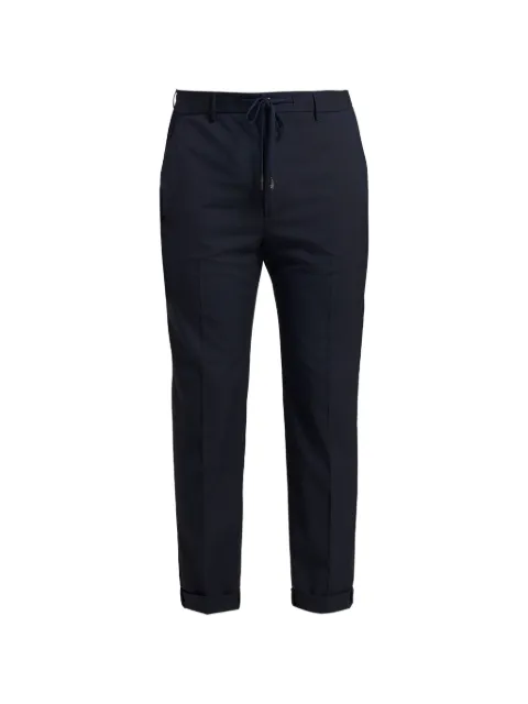 Peserico drawstring-waistband track pants Blue R54795D01941