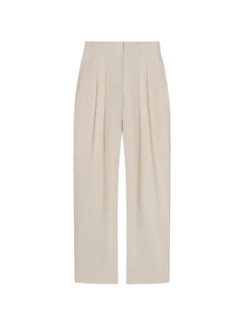 Nanushka Hettie pleated barrel-leg trousers Neutrals NW26SSPA38771