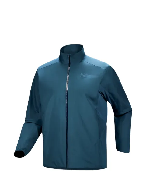 Arc'teryx Solano logo-embroidered zip-up jacket Blue X00000965021657