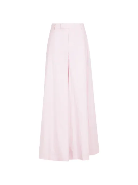 Federica Tosi belt-loops palazzo pants Pink 40811400098