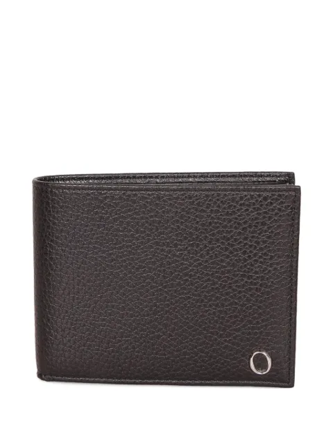 Orciani Micron logo-plaque bifold wallet Black SU0107MICNER