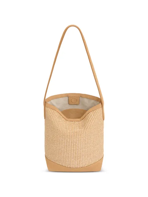 Mansur Gavriel small Everyday Cabas woven tote bag Neutrals WF24H151RS