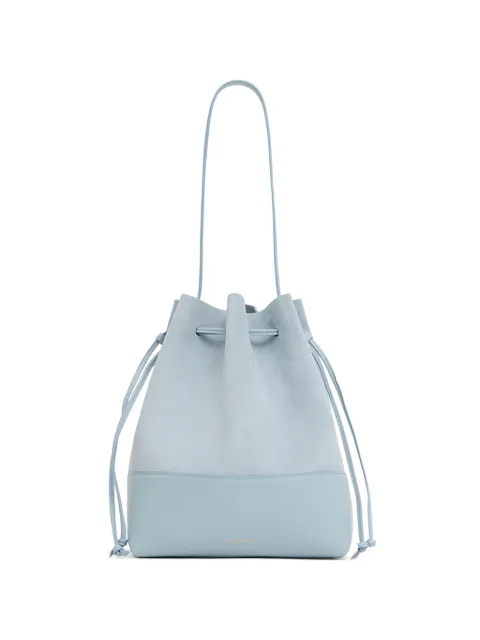 Mansur Gavriel Drawstring Cabas bucket bag Blue WF25H182WS