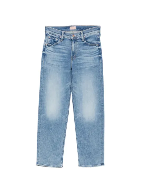 MOTHER whiskered faded-effect jeans Blue 114961008