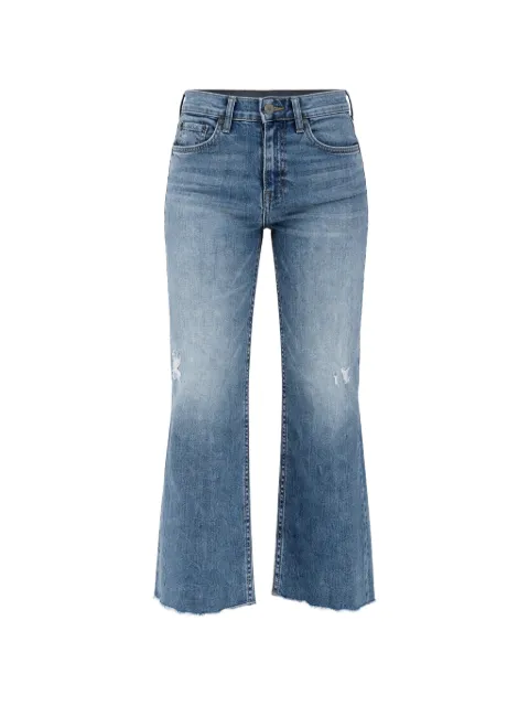 ASKK NY distressed wide-leg jeans Blue W1200K015TRE