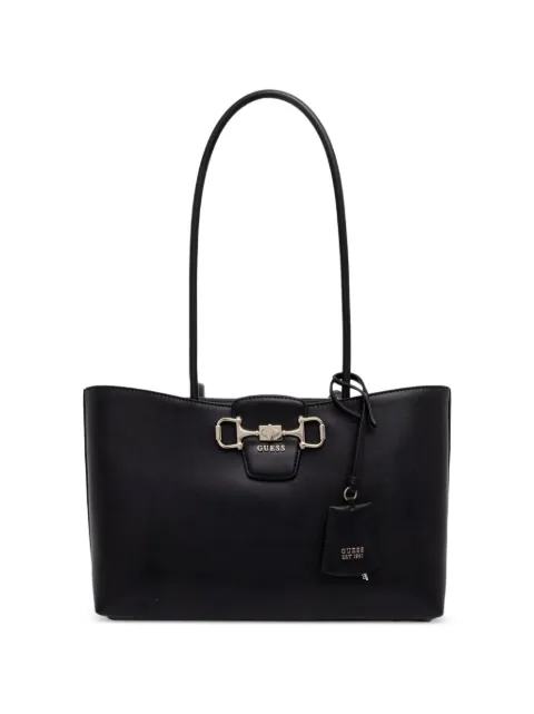 GUESS USA Janie horsebit-detail tote bag Black HWVG9910230