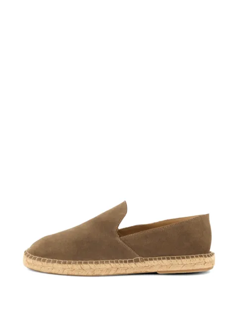Boggi Milano Tellin suede leather espadrilles Brown BO26P069902