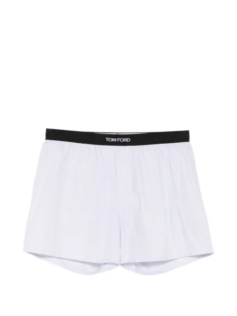 TOM FORD logo-waistband boxer Grey T4LETBF50100