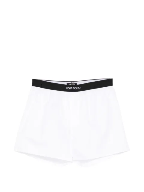 TOM FORD logo-waistband boxer White T4LETBF50100