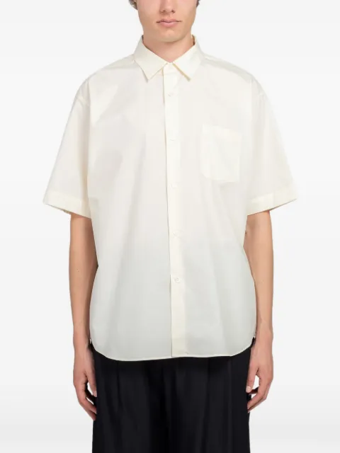 ssstein oversized short-sleeve shirt Yellow ST1497