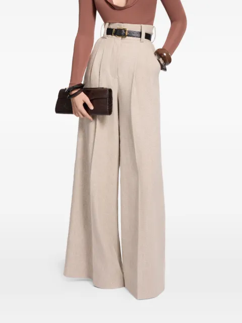Elie Saab pleated trousers Neutrals P0187NS26EG003