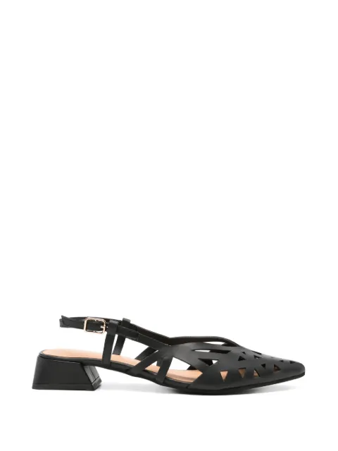 gioseppo cut-out slingback pumps Black 79209