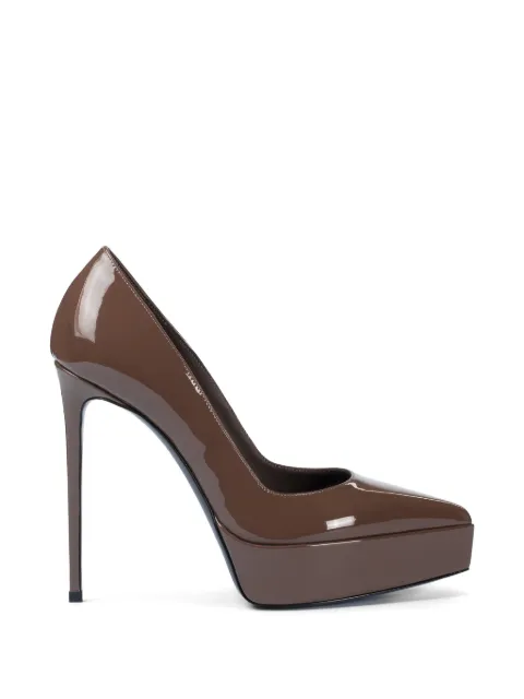 Le Silla 140mm Uma heeled pumps Brown 2868V090R1PPGSM