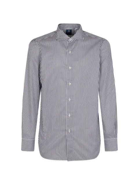 Finamore 1925 Napoli striped shirt Blue 460148C0625E