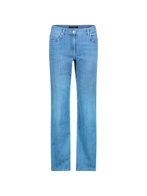 Betty Barclay rhinestone-embellished straight-leg jeans Blue 6144174086