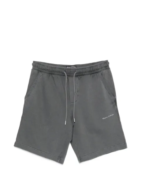 Marc O'Polo logo-print drawstring shorts Grey 50000148040366